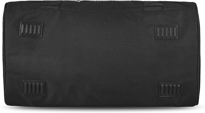Unisex Duffel Bag Black, Extra Roomy Waterproof Small Gym Bag For Women with Shoe Compartment
