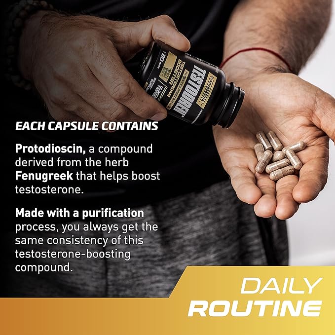 Testodren Advanced Testosterone Booster for Men | Natural Stamina, Endurance, Energy & Strength