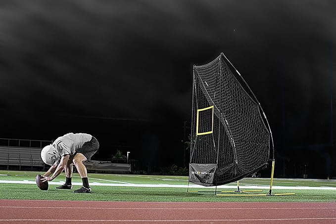 SKLZ Quickster Football Net: Portable, Durable Training Goal for Football Practice – Easy Setup