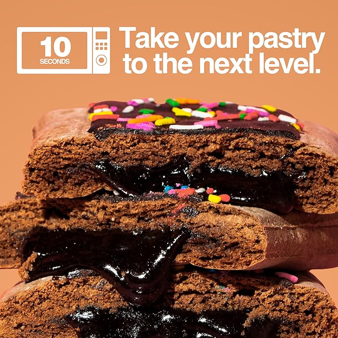 Legendary Foods 22g Protein Pastry+ Double Chocolate, Low Carb Meal Replacement Bar, Low Glycemic
