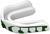 Velocity Champion Junior Mouthguard, 2 Pack, Green & White - for Ages 5 to 10 - Ideal for Lacrosse