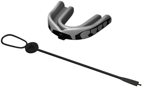 Velocity Champion Junior Mouthguard, 1 Pack, Black & Silver - for Ages 5 to 10 - Ideal for