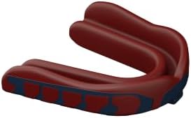 Velocity Champion Adult Mouthguard, 1 Pack, Navy & Red - for Ages 18 and Up - Ideal for Lacrosse