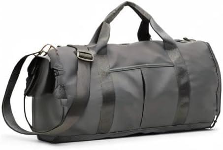 KARRESLY Sports Gym Bag for Women or Men Travel Duffel Bag with Wet Pocket and Shoes Compartment