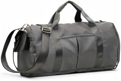 KARRESLY Sports Gym Bag for Women or Men Travel Duffel Bag with Wet Pocket and Shoes Compartment