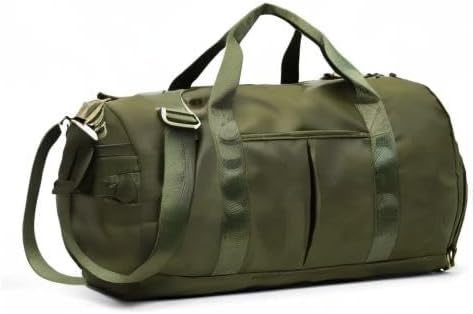 KARRESLY Sports Gym Bag for Women or Men Travel Duffel Bag with Wet Pocket and Shoes Compartment
