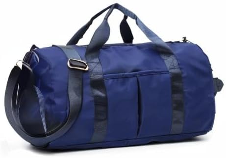 ZUEVI Sports Gym Duffel Bag for Men or Women Waterproof Weekender Travel Bag with Shoes Compartment