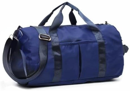 ZUEVI Sports Gym Duffel Bag for Men or Women Waterproof Weekender Travel Bag with Shoes Compartment