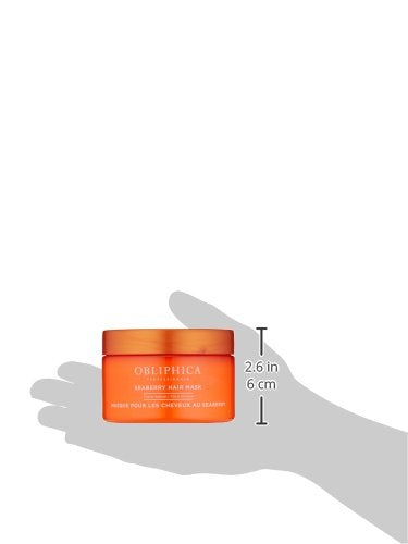 Obliphica Seaberry Hair Mask - Deep Conditioning Hydrating Treatment for Dry and Damaged Hair