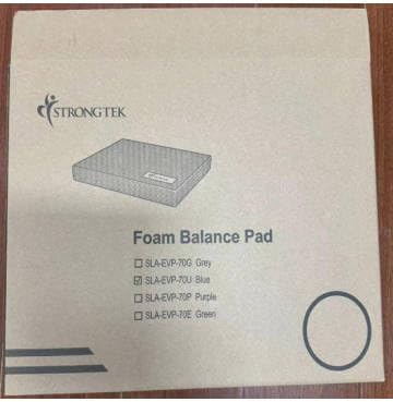 StrongTek Professional Foam Exercise Balance Pad - 15.8" x 13" x 2", High-Density TPE Foam Knee