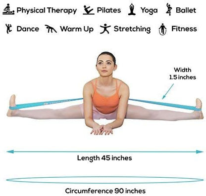 Zenmarkt Ballet Stretch Bands for Flexibility and Strength - Stretch Bands Ideal to Have as Dance