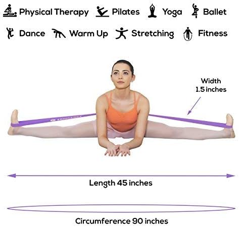 Zenmarkt Ballet Stretch Bands for Flexibility and Strength - Stretch Bands Ideal to Have as Dance