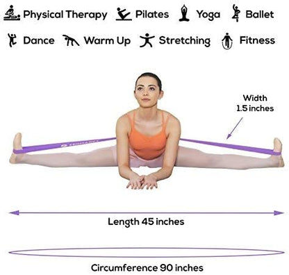 Zenmarkt Ballet Stretch Bands for Flexibility and Strength - Stretch Bands Ideal to Have as Dance