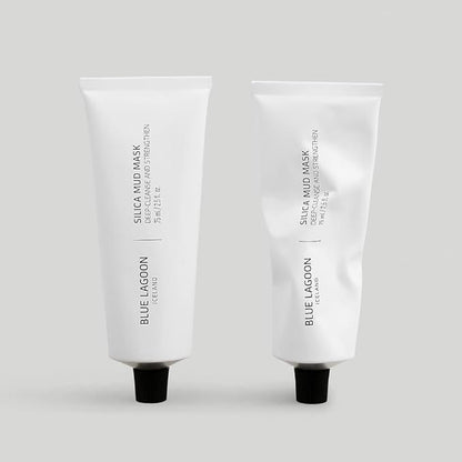 Blue Lagoon - Deep Cleansing Silica Face Mask For Enhanced Glow - Hydrating and Moisturizing Face