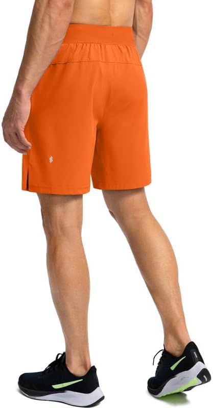 Men's Running Shorts with Zipper Pockets 9 Inch/ 7 Inch / 5 Inch Lightweight Quick Dry Gym Workout
