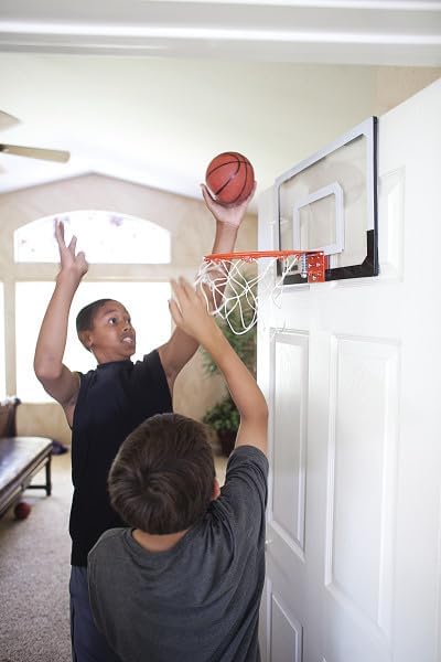 SKLZ Pro Mini Indoor Basketball Hoop - Over The Door ??Portable - Great For Home, Dorms, Offices