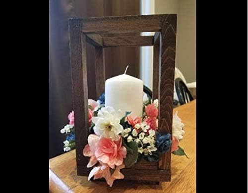 D'light Online 3 X 6 Inch Pillar Candles Set of 12 Bulk Event Pack Round Unscented Premium Wax