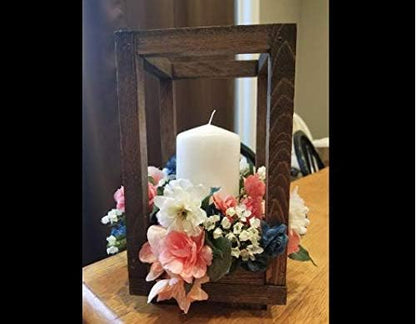 D'light Online 3 X 6 Inch Pillar Candles Set of 12 Bulk Event Pack Round Unscented Premium Wax