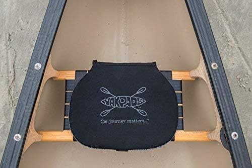Cushioned Seat Pad, Gel Seat Pad for Canoes with Water Bottle/Thermos Holder, Portable Seat Cushion