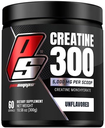 PROSUPPS Creatine Monohydrate Powder for Men & Women, Unflavored - 5000,mg of Micronized Creatine