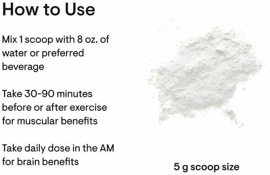 THORNE Creatine - Micronized Creatine Monohydrate Powder - Support for Muscles & Cognitive