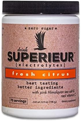 Superieur Electrolytes ??Plant Based Electrolyte Supplement w/Sea Minerals for Hydration & Recovery