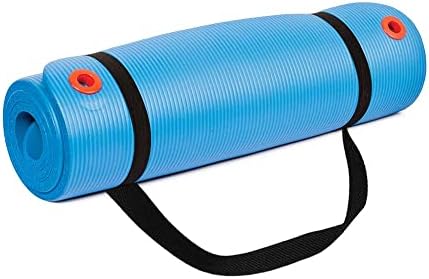 Body Sport Non-Slip Exercise Mat for Men & Women, Thick Foam Surface for Yoga, Pilates, Fitness &
