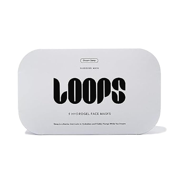 LOOPS DREAM SLEEP - Nighttime Slugging Hydrogel Facial Mask w/Natural Oils, Vitamins, Antioxidants