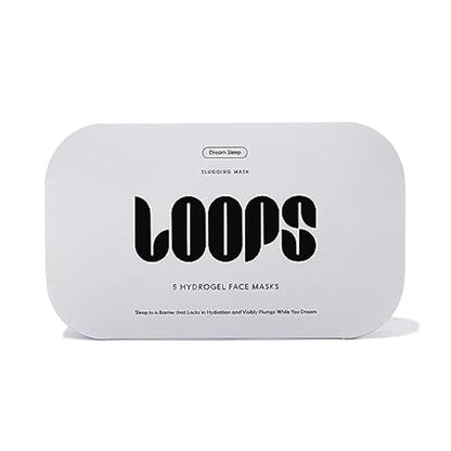 LOOPS DREAM SLEEP - Nighttime Slugging Hydrogel Facial Mask w/Natural Oils, Vitamins, Antioxidants