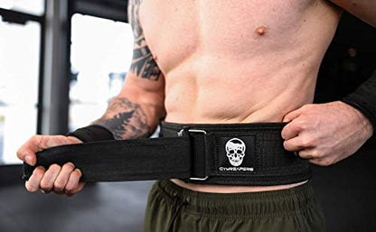 Gymreapers Quick Locking Weight Lifting Belt for Men Gym Belt for Powerlifting Deadlift Belt with 4