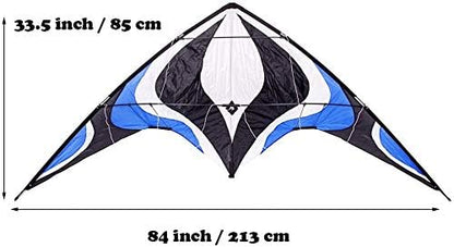 Babyeden Large Dual Line Stunt Kite, 84 Inch Wide Entry-Level Sport Kite for Adults and Teenagers