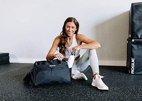 Vooray 25L Trainer Duffel Bag ??Lightweight Travel Duffel for Women and Men with Shoe Pocket