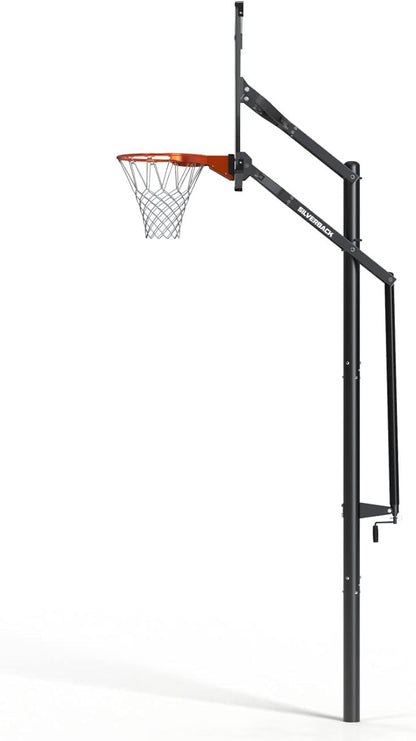 Silverback NXT 54" and NXT 60" In-Ground Basketball Hoops with Adjustable-Height Basketball Goal