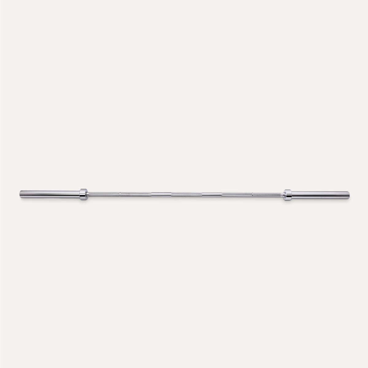 Amazon Basics 7ft Olympic Barbell Bar, 2" Diameter, Chrome Finish, 500-Pound Capacity