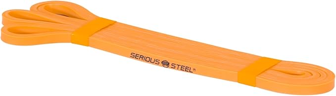 Serious Steel Fitness 37" Resistance Training Bands (Portable Exercise Band System Training Bands