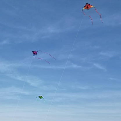 Large Delta Kite for Kids & Adults - Easy to Fly Outdoor Kites for Kids Ages 8-10, Perfect for