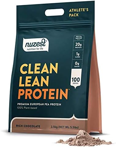 Nuzest - Pea Protein Powder - Clean Lean Protein, Premium Vegan Plant Based Protein Powder, Dairy