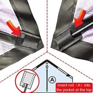 HONBO Large Delta Kite for Kids & Adults,Extremely Easy to Fly Kite for Beach Trip,String Line