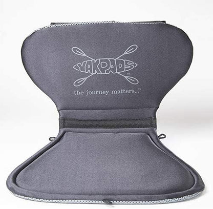 Low Back Cushioned Seat Pad, Gel Seat Pad for Kayaks, Portable Seat Cushion for Outdoor Watersports