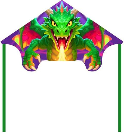 Xida Kites for Kids Ages 4-8, Large Kite for Adults, Easy to Fly Beach Kites with Handle and