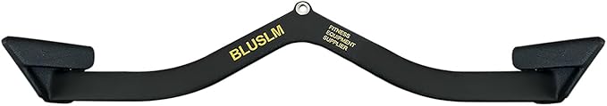 LAT Pull Down Bar for Cable Machine, LAT Pulldown Attachments T Bar V Bar Cable Attachment, Back