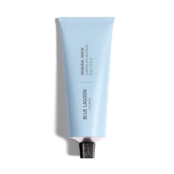 Blue Lagoon Hydrating Overnight Mineral Face Mask, Lightweight Gel Mask For Intense Hydration &