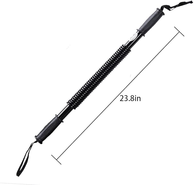 Boshen Power Twister Bar for Arm Upper Body Strength Training Workout Heavy Duty Arm Builder