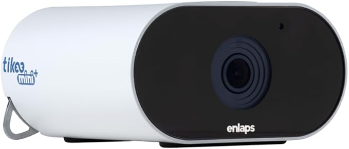 Enlaps Tikee mini+ - 12MP 4K Autonomous Timelapse Smart Camera, 120° Wide Angle, 4G/LTE WiFi