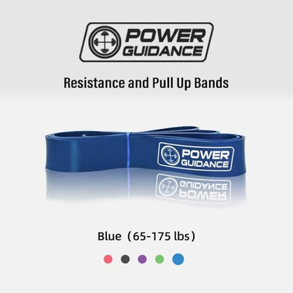POWER GUIDANCE Pull Up Assist Bands - Stretch Resistance Band - Mobility Band - Powerlifting Bands