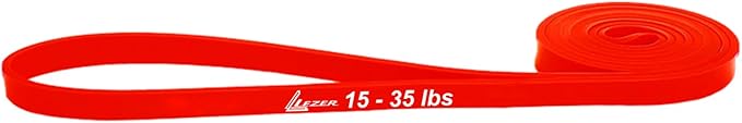 LEZER Resistance Bands - Pull Up Bands for Home Gym Fitness, Stretching, Physical Therapy &