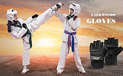 Punch Bag Training Gloves, LangRay MMA Grappling Gloves for Sparring Martial Arts Boxing Training