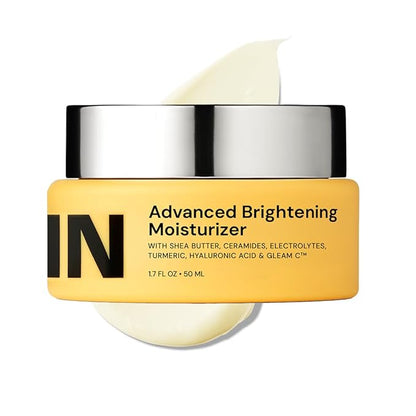 Gleamin Advanced Brightening Face Moisturizer - Face Cream for Women & Men with Vitamin C