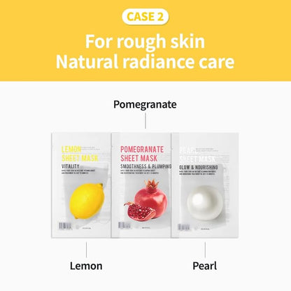 EUNYUL [PACK OF 16 Purity Facial Sheet Mask Pack 16 types Korean Skincare Hydrating & Nourishing &
