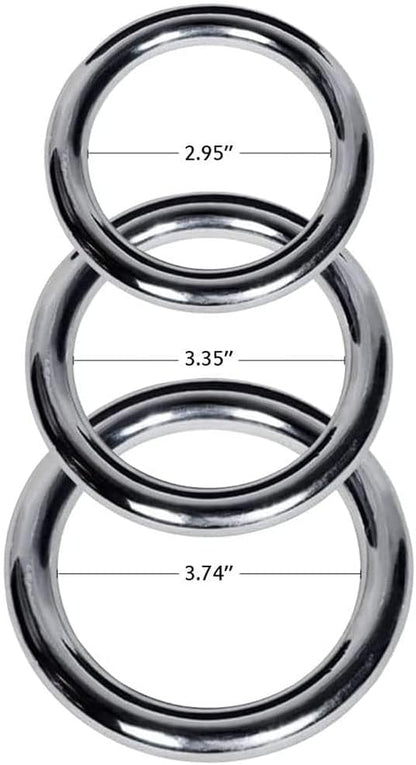 Wing Chun Stainless Steel Ring - YeWen Sau Sticky Hand Strength Training - Wing Tsun Siu Lum Kung Fu